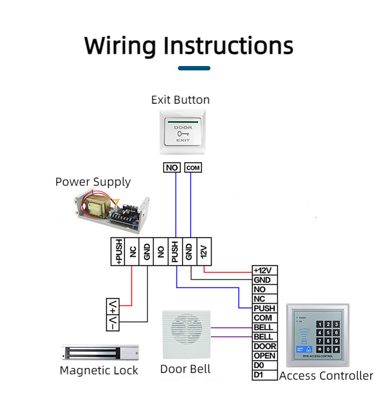 magnetic lock wiring instructions